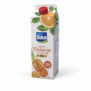 Jugo de naranja y zanahoria