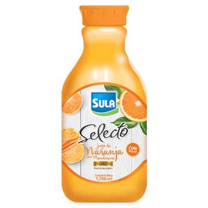 Jugo selecto de naranja con mandarina